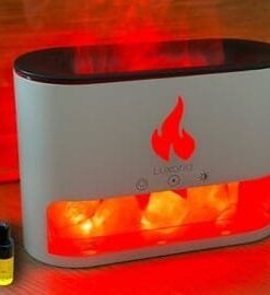Alternative view of 10W Salt Stone Fireplace Aroma Diffuser