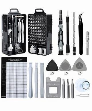 115-Piece Precision Screwdriver Tool Box Kit
