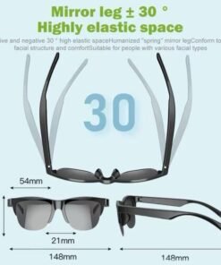 Bluetooth Wireless Smart Audio Sunglasses S-01 - Image 8