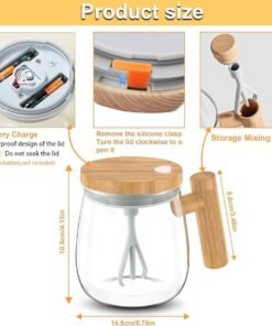400ml Automatic Mixing Cup - Image 10