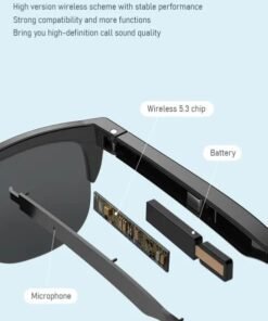 Bluetooth Wireless Smart Audio Sunglasses S-01 - Image 7
