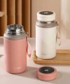 900ml Thermometer Lid Food Flask Thermocup - Image 3