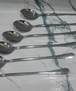 Boyuan Stainless Steel Long Tea Spoon (Set of 6)