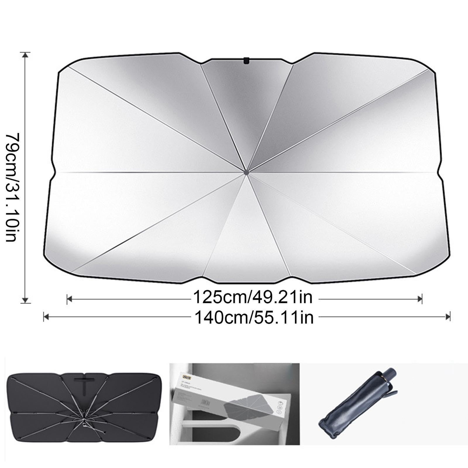 Car Dashboard Umbrella Sunvisor Windscreen Cover - Image 2