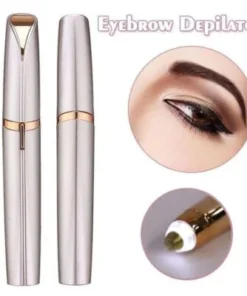 Alternative view of Electric Painless Eyebrow Trimmer Scissors Hair Remover – Precision Beauty Tool for Women