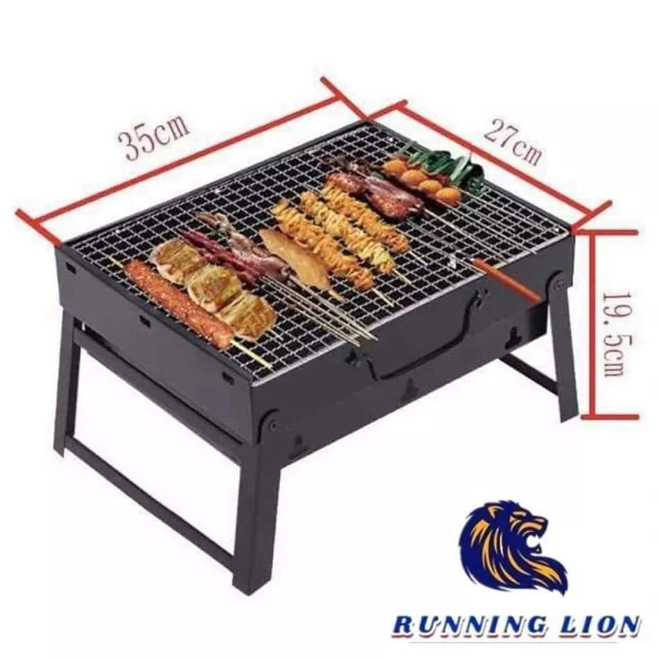 Foldable Portable BBQ Charcoal Grill - Image 2