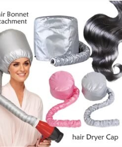 Alternative view of Bonnet Dryer Attachment – Adjustable Soft Hood Hair Dryer Cap