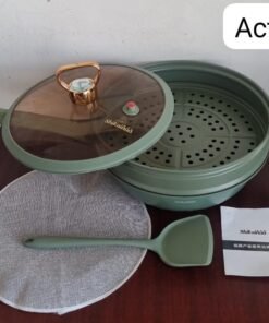 32cm Shikainuo Multi-Purpose Steaming & Frying Pot - Image 5