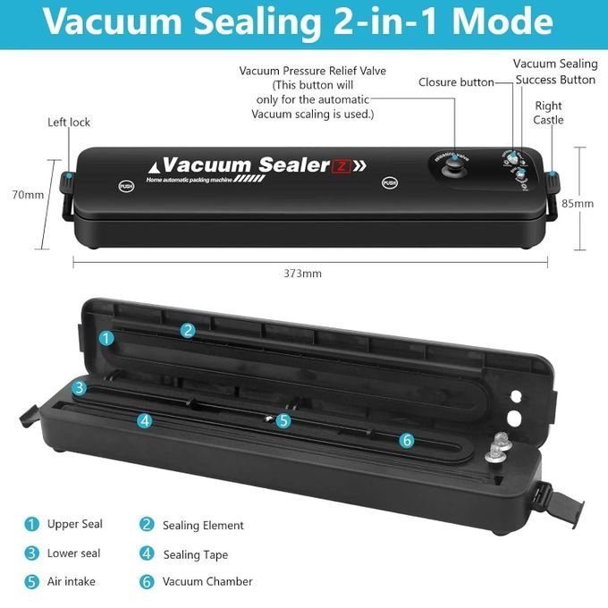 35cm Automatic Electric Vacuum Sealer - Image 9