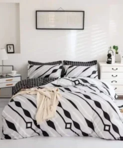 Alternative view of Luxury Nordic style Cotton Microfiber Duvet cover sets
