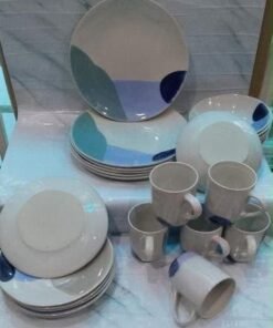 Complete 24-Piece Ceramic Dinner Set
