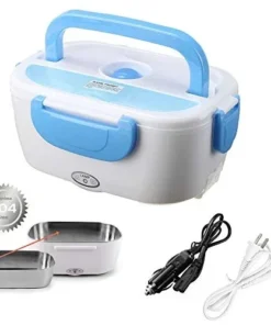 Alternative view of Stainless Steel Electric Lunch Box Food Warmer – Portable Meal Heater