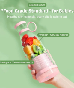 Alternative view of Portable Juicer Cup Rechargeable Juicer Cup Mixer – 6 Blade Mini Juicer Blender