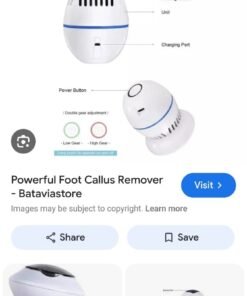 Rechargeable Find Back Callus Remover