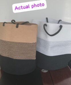 Heavy Woven Rope Laundry Bag (58L) - Image 4