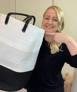 Heavy Woven Rope Laundry Bag (58L) - Image 9