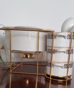 Gucci 16-Piece Ceramic Soup Set + Burner - Image 4