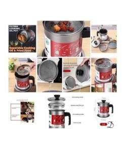 Alternative view of Metalic 1.4L Oil Sieve Can