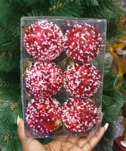 Alternative view of Premium Xmas Balls – Big Shiny or Crystal Decorative Ornaments